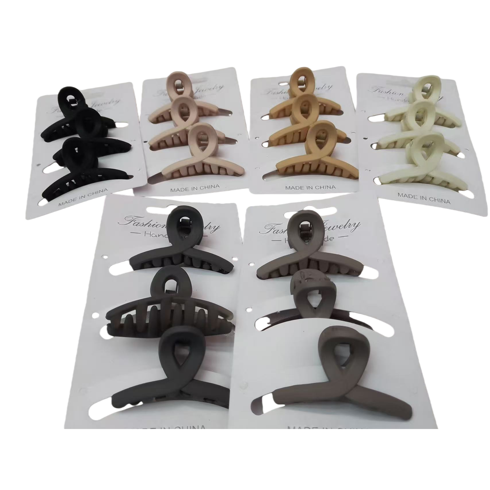 Acetic acid shark clip, hairpin, hairpin, fashionable and simple large headwear Item Picture