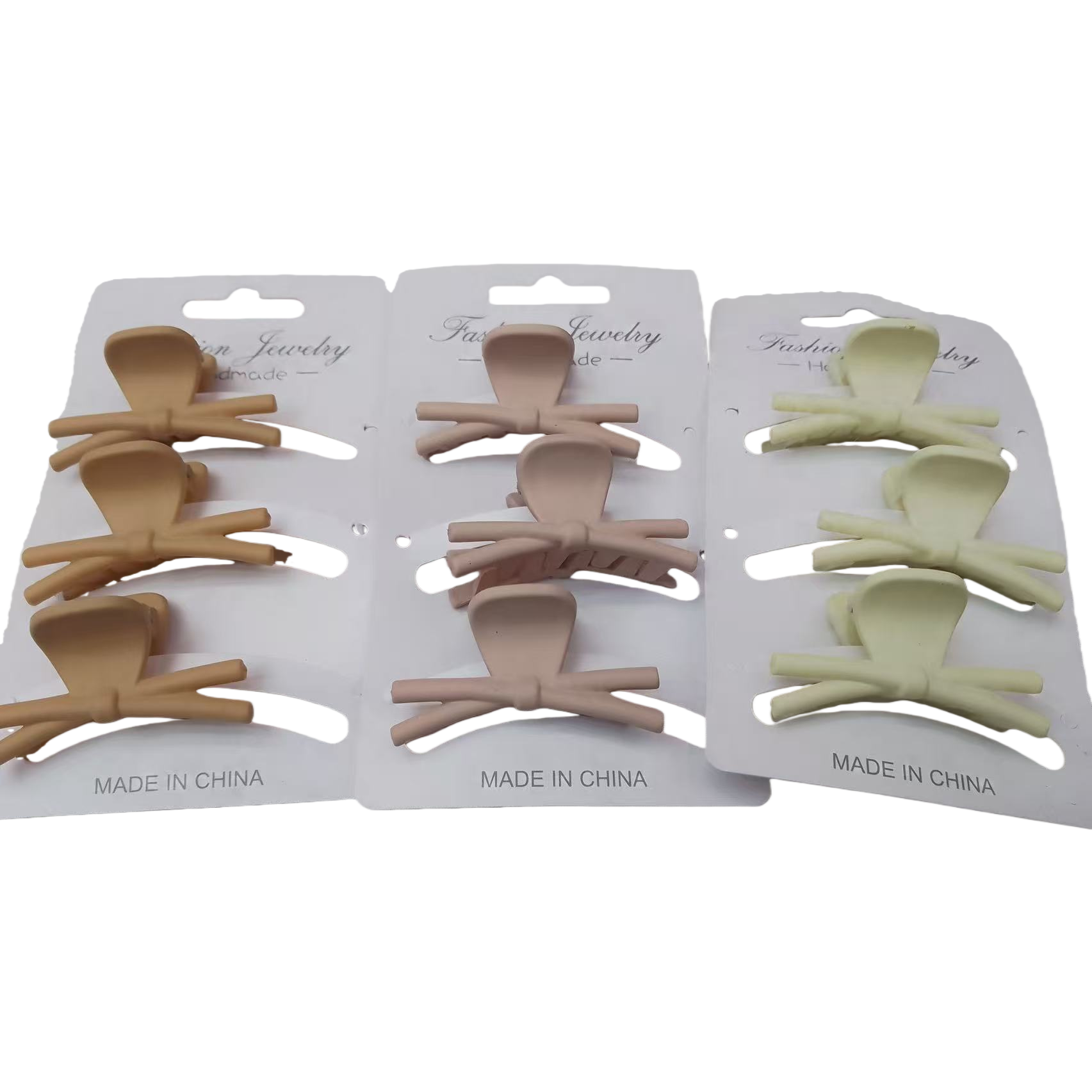 Acetate shark clip, large grab clip, elegant hairpin and hair accessory set Item Picture