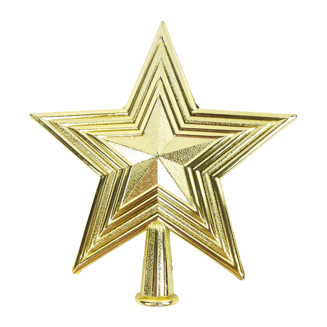 Christmas tree top star Christmas tree decoration Christmas scene arrangement Christmas party decoration Item Picture