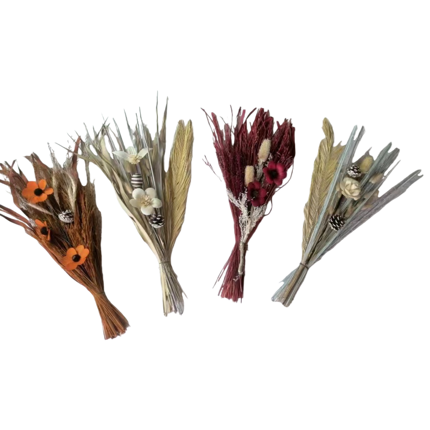 干花/通草花/人造花塑料/植物干花包/树脂滴油花白底实物图