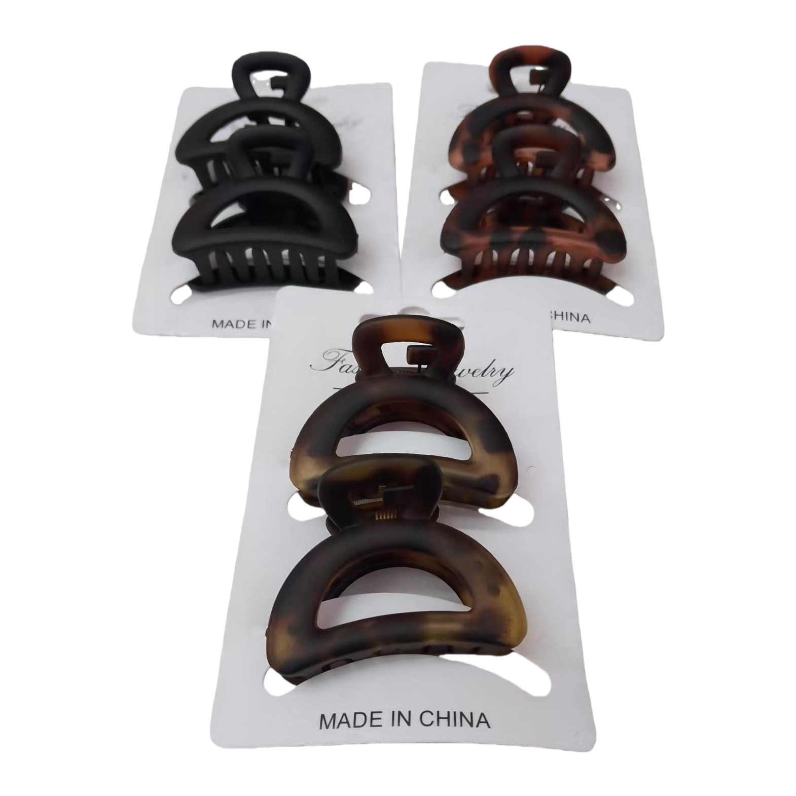Acetate large shark clip, grab clip, hairpin, specially designed for women's elegant updo Item Picture