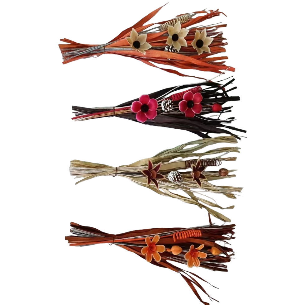干花/通草花/人造花塑料/植物干花包/树脂滴油花白底实物图
