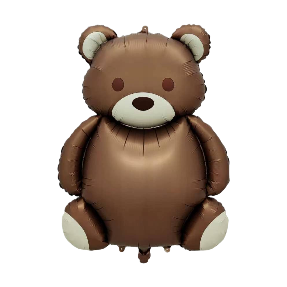 Matte bear balloons, birthday party supplies, aluminum film ceremony decoration balloons Matte bear balloons, birthday party supplies, aluminum film ceremony decoration balloons