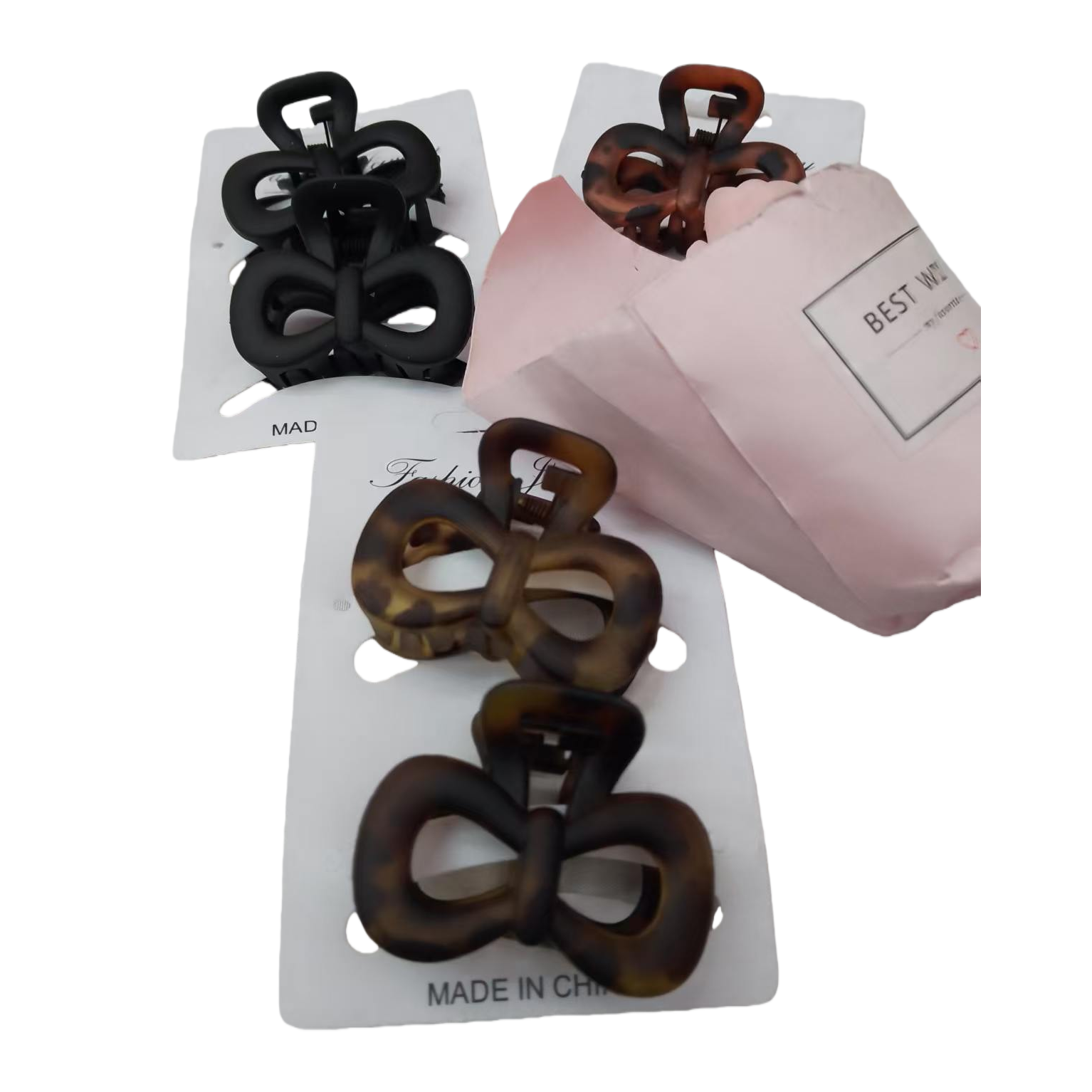 Acetate shark clip, large grab clip, women's hairpin, elegant hair accessory 112605775 Item Picture