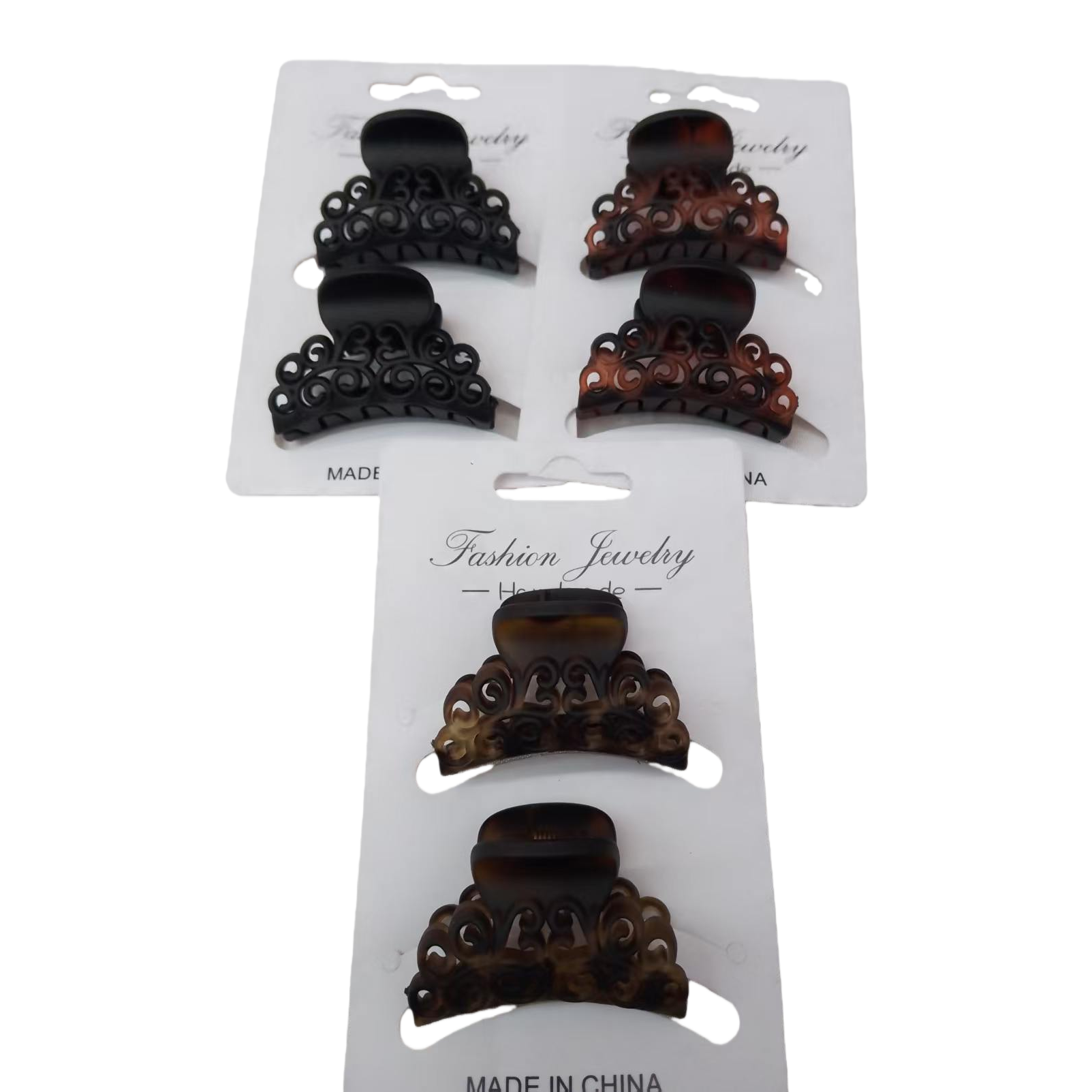 Acetate shark clip, large grabber, hairpin, elegant updo tool 113241406 Item Picture