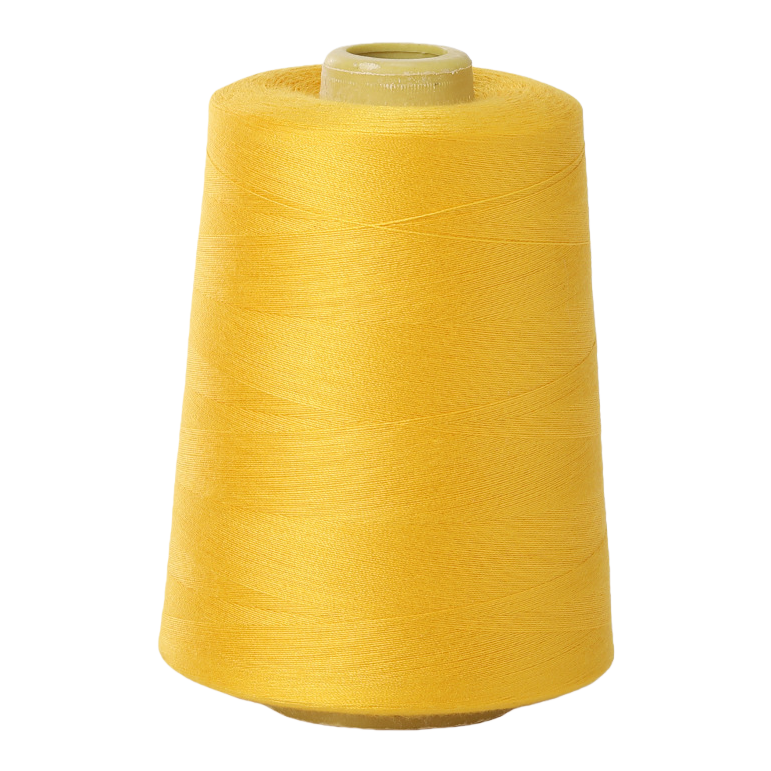 Chiba brand 402 bright yellow high-speed polyester sewing thread