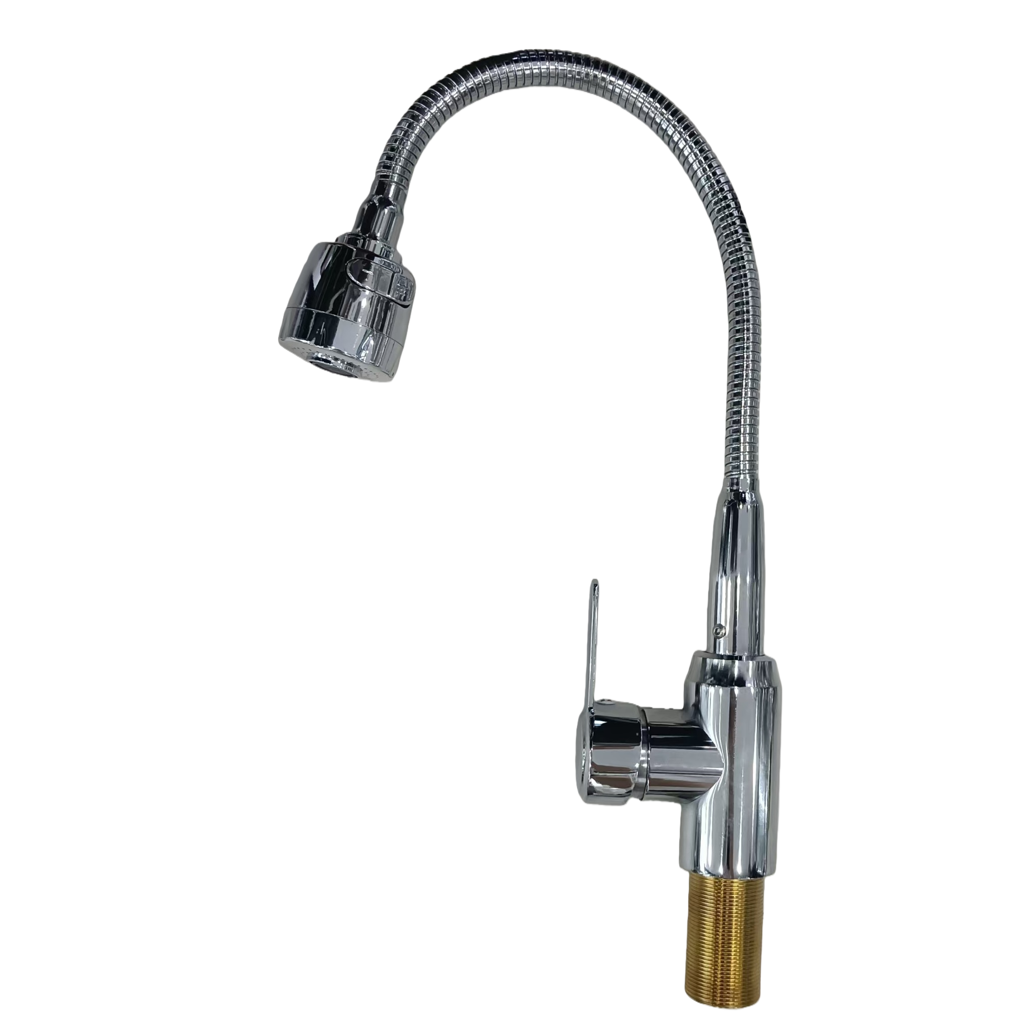 Bathroom hardware pull-out single-cooling faucet, universal faucet for kitchen sink and washbasin, splash-proof faucet Item Picture