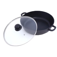 Stainless steel and aluminum soup pot, steamer and instant noodle pot three-in-one multi-functional set pot Item Picture