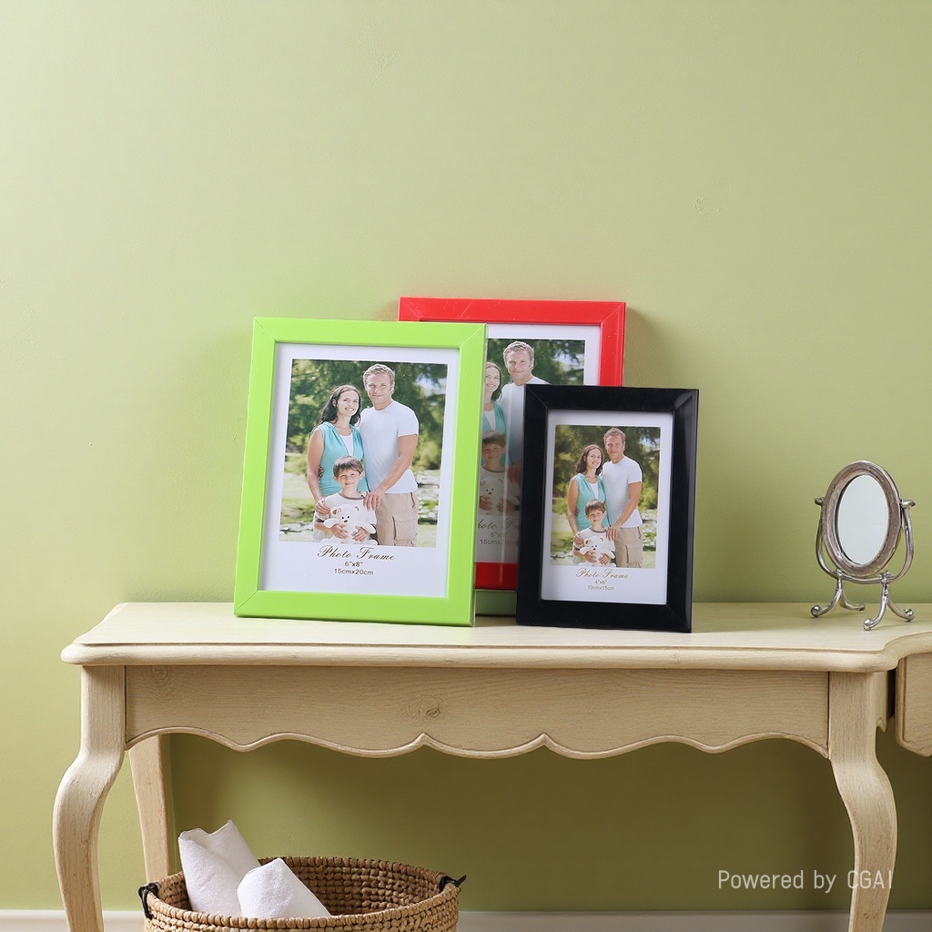 Candy-colored photo frames, exquisite three-dimensional photo frames, wholesale factory direct sales of photo frames and picture frames details Picture