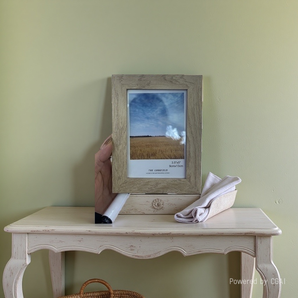 Desktop flip cover photo frame, exquisite picture frame design, photo frame display table decoration, home decoration item, photo frame 094318242 Application Scenario