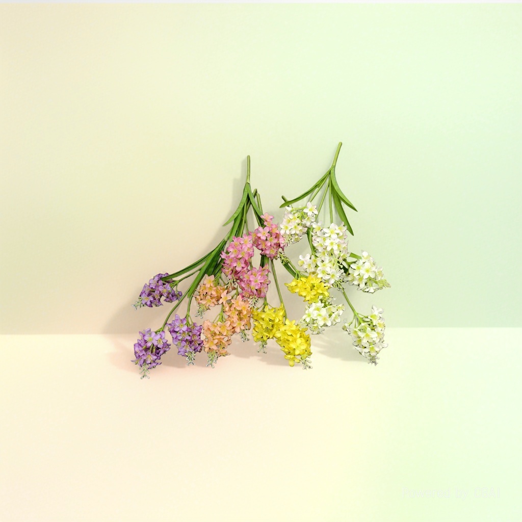 莫奈花园仿真塑料花人造花朵装饰