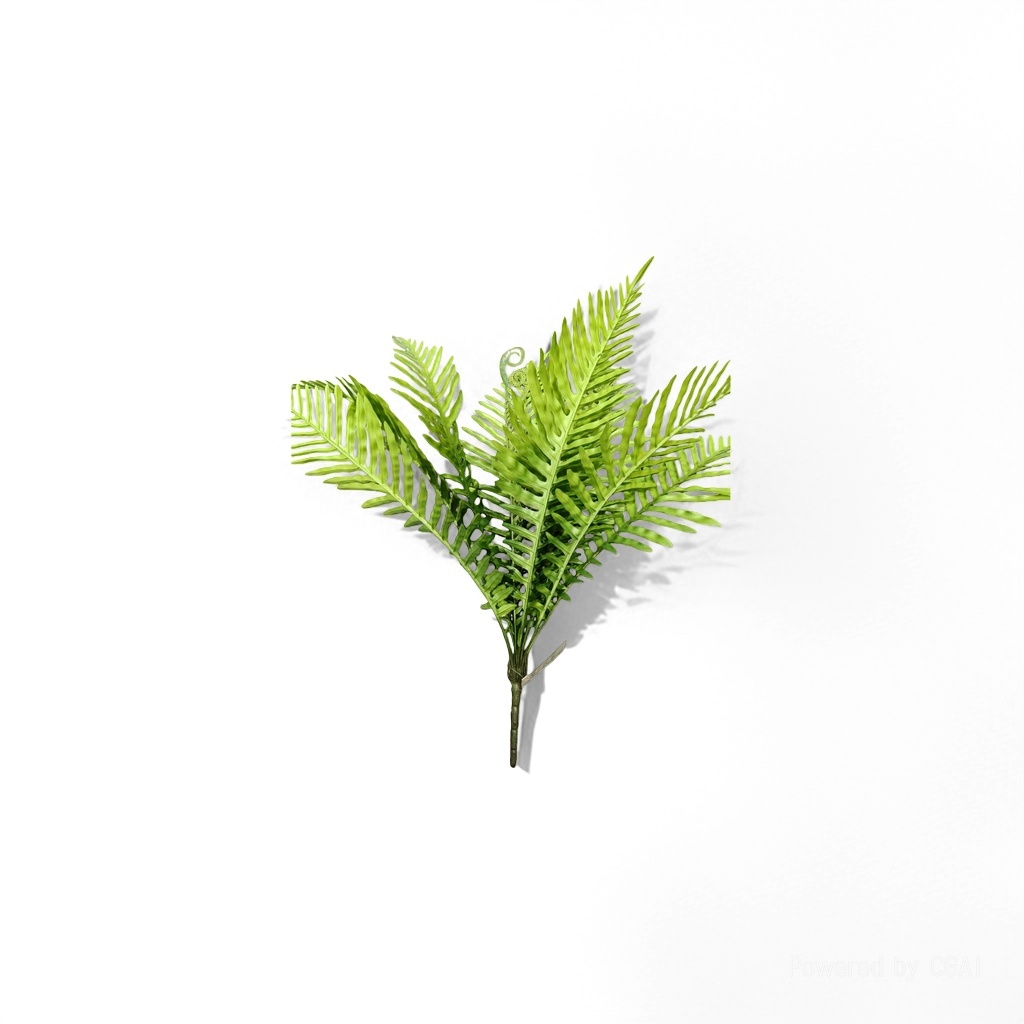 绿色蕨类植物 室内观叶盆栽 耐阴好养活 多肉搭配绿植人造花塑料