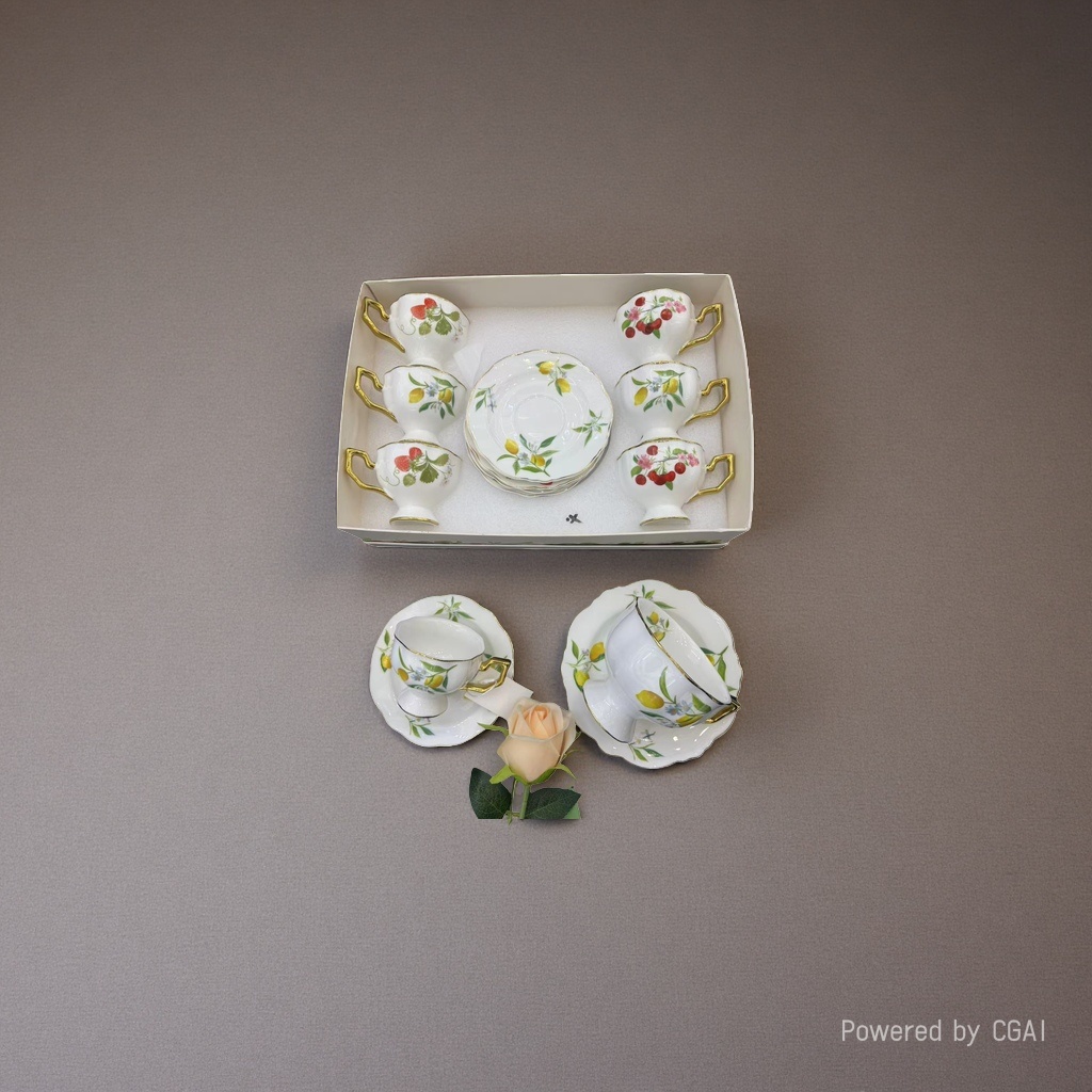 90CC French retro ceramic coffee cup and saucer set, a high-end and exquisite wedding gift, afternoon tea coffee cups, couple cups details Picture