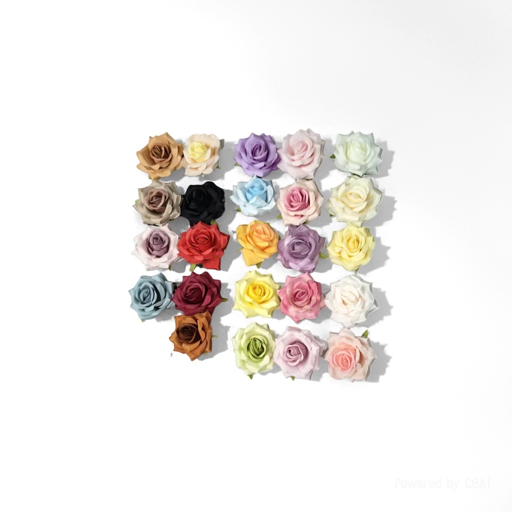 人造花塑料/仿真花/塑料花/莫奈花园仿真花/手工花材料产品图