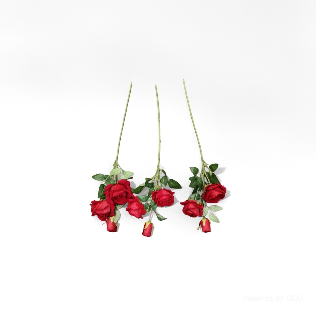 人造花塑料/仿真花/塑料花/莫奈花园仿真花/手工花材料产品图