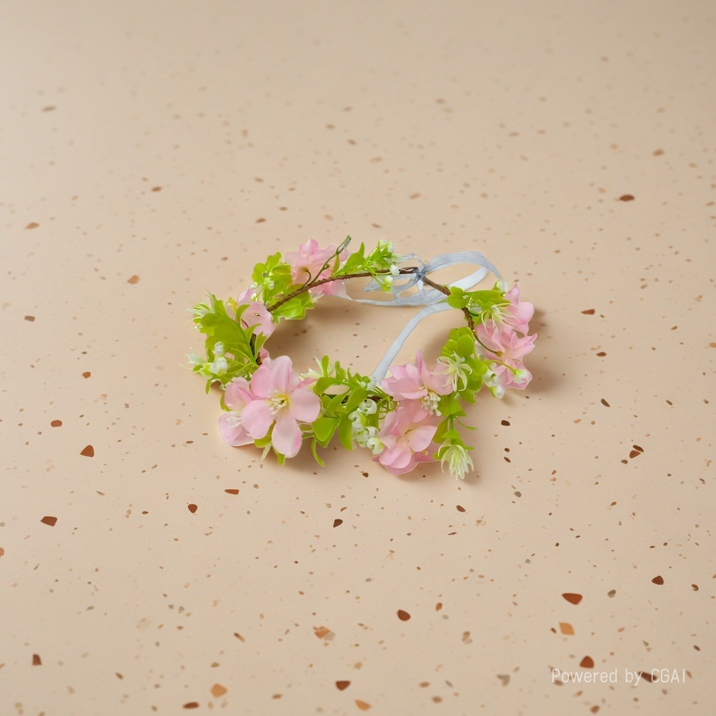 Garden simulation plastic garlands, flowers, women's and children's hair accessories and headwear 104807060 Application Scenario