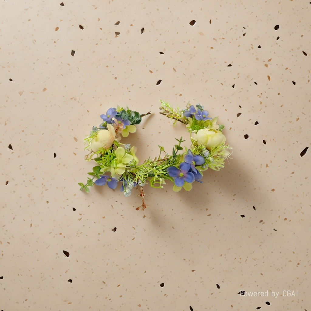 Floral hairband, children's Hanfu headwear, elegant and versatile headband details Picture