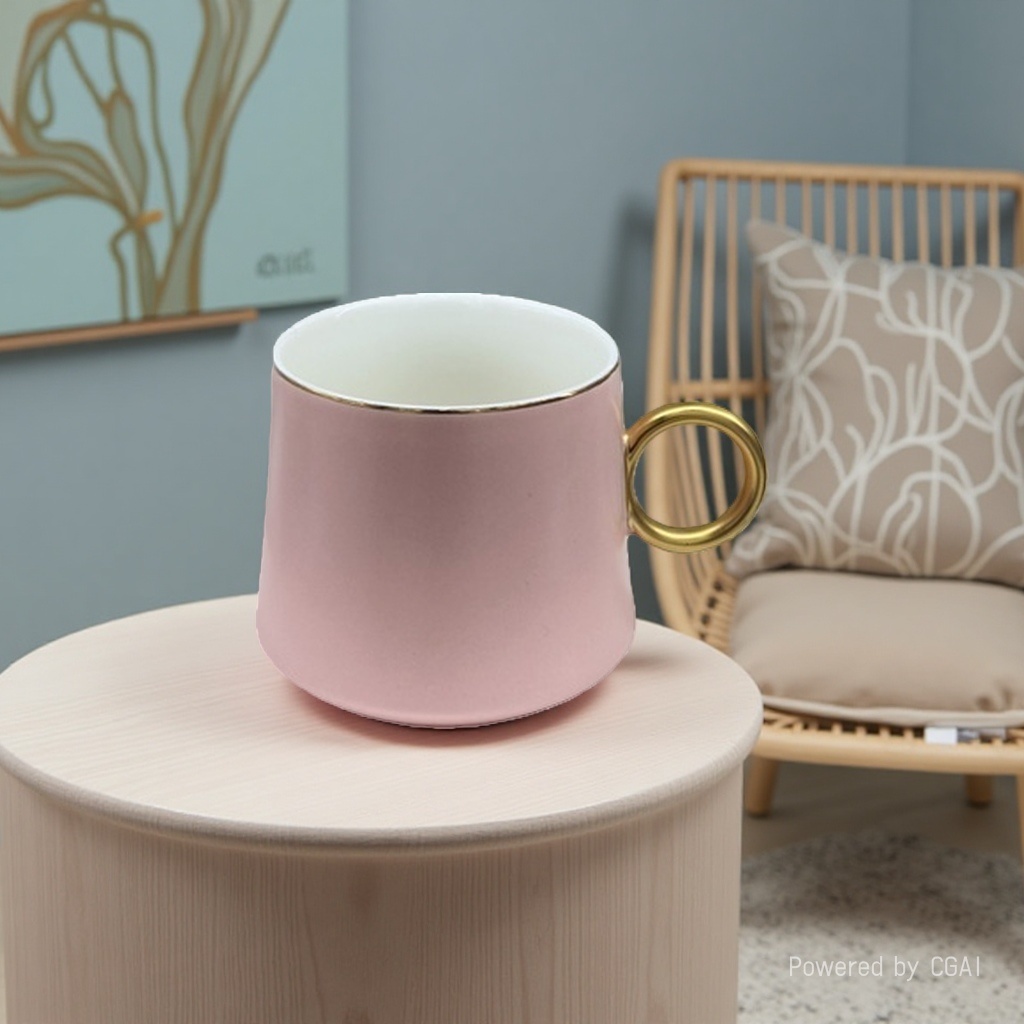 Retro high-appearance European household ceramic coffee cup set, high-end and exquisite British afternoon cups 110157538 Application Scenario