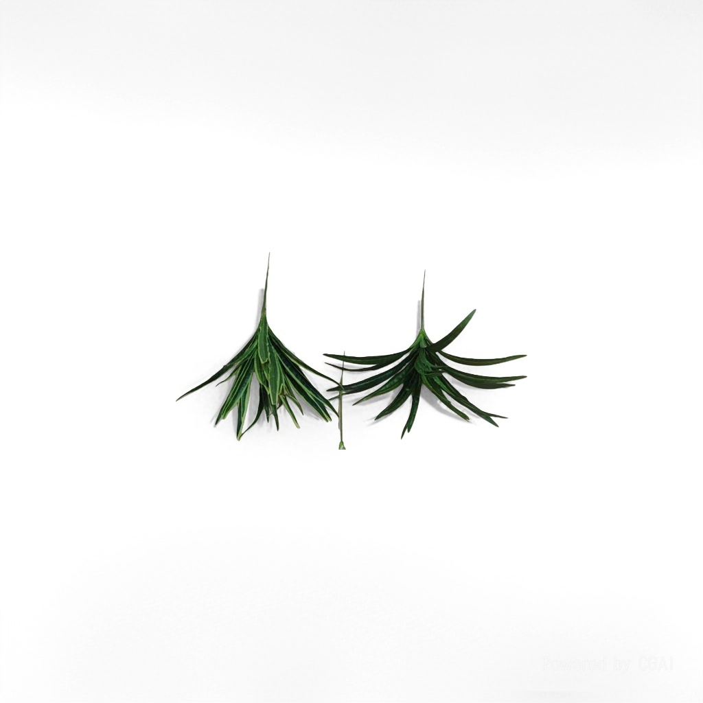 仿真槲寄生绿植枝叶树树脂花杆搭配仿真水果绿色植物图