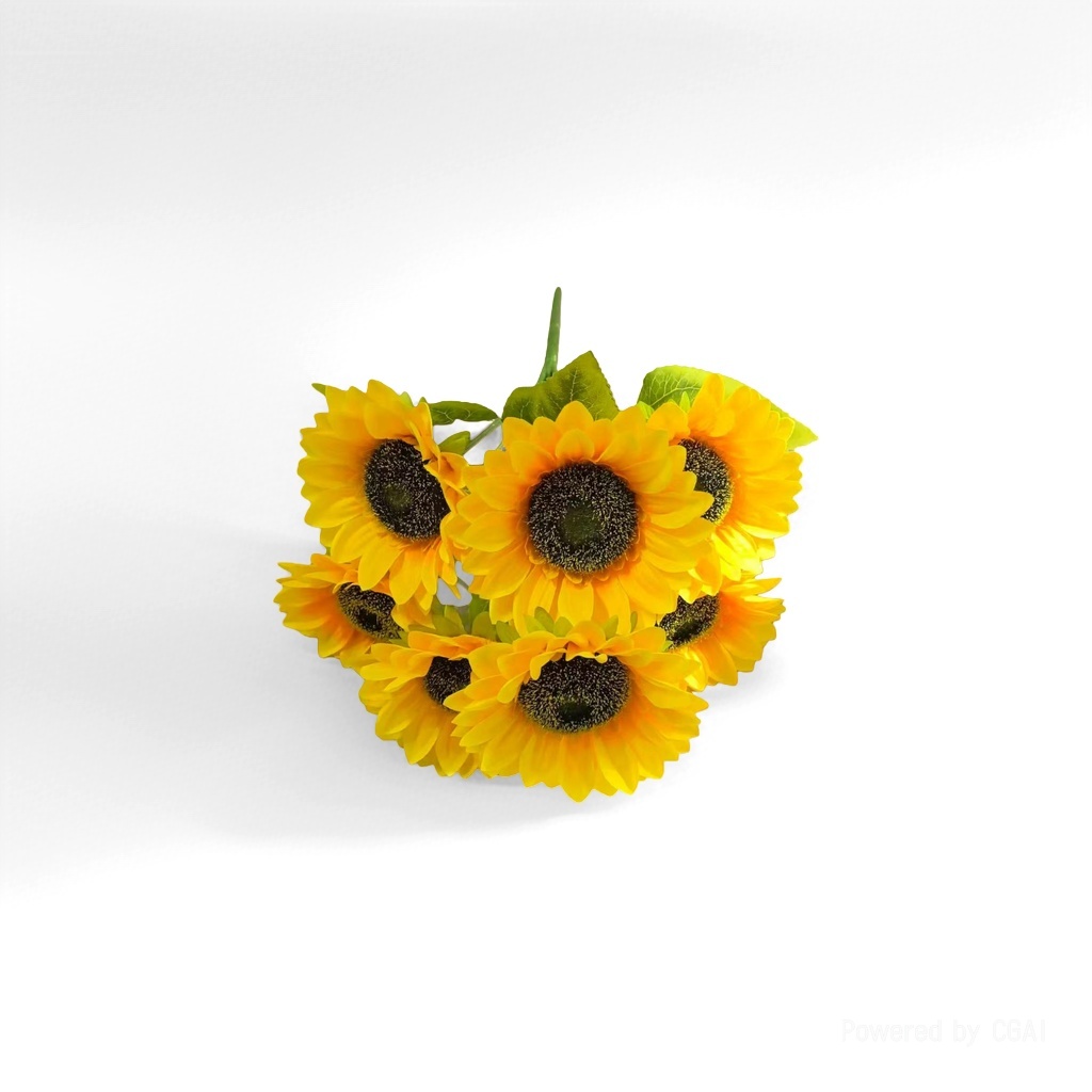 人造花塑料/塑料花/莫奈花园仿真花/仿真花/花朵装饰产品图