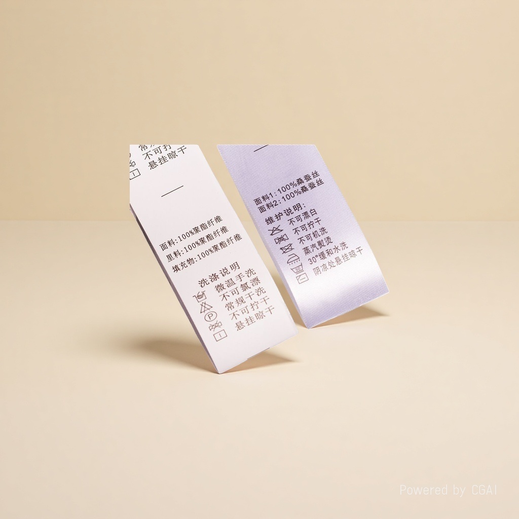 商标/皮标/通用尺码标/水洗标/滴塑产品图