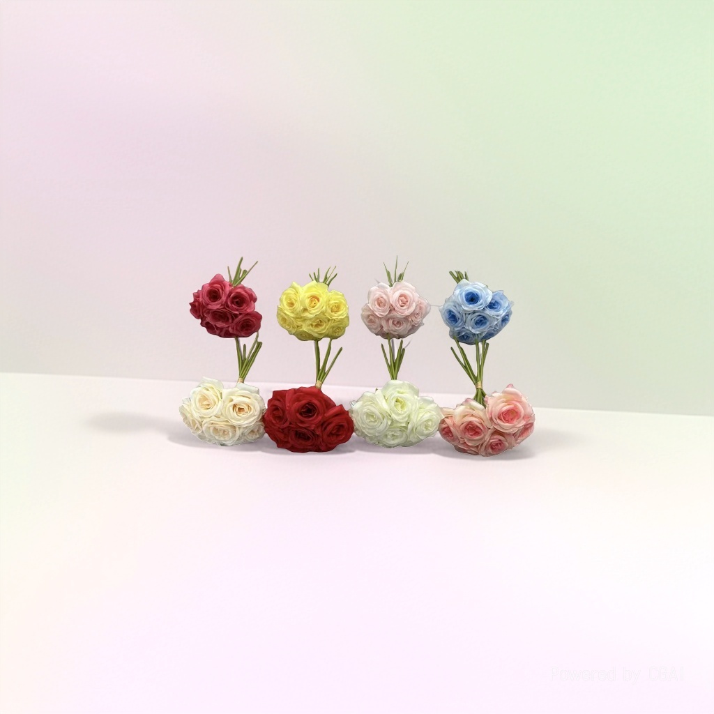 塑料花实物图