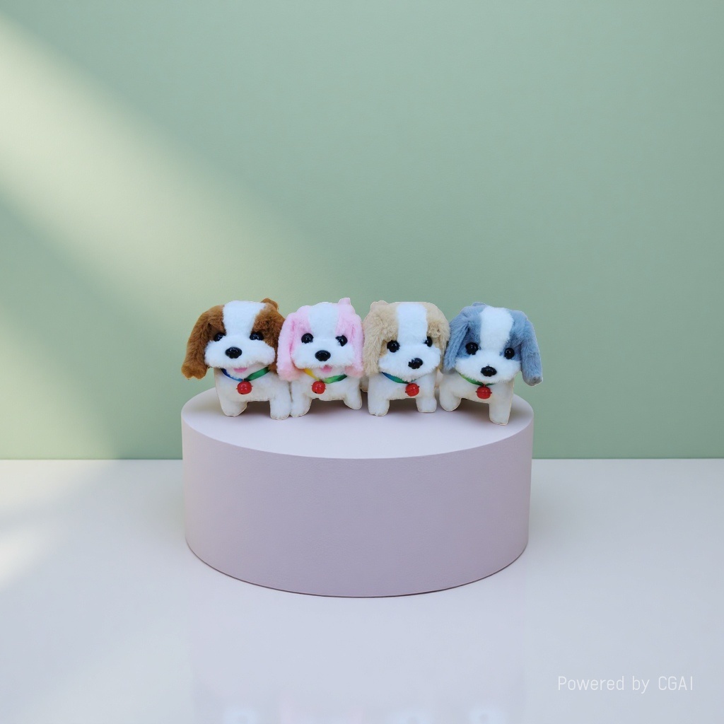 The 2026 new cute plush leash tongue-sticking electric puppy children's simulation toy can walk, move and bark Application Scenario