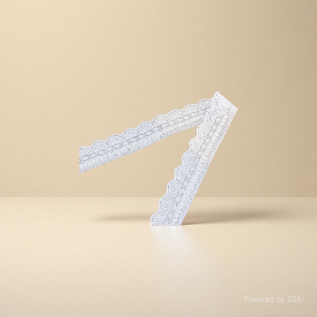 The best-selling lace trim, brocade and white small flower edge Application Scenario