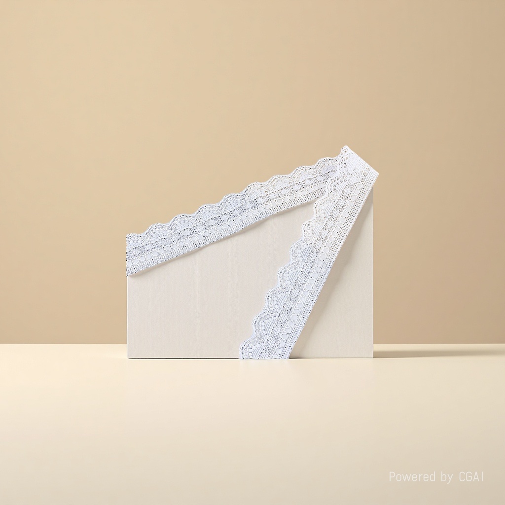 The best-selling lace trim, brocade and white small flower edge details Picture