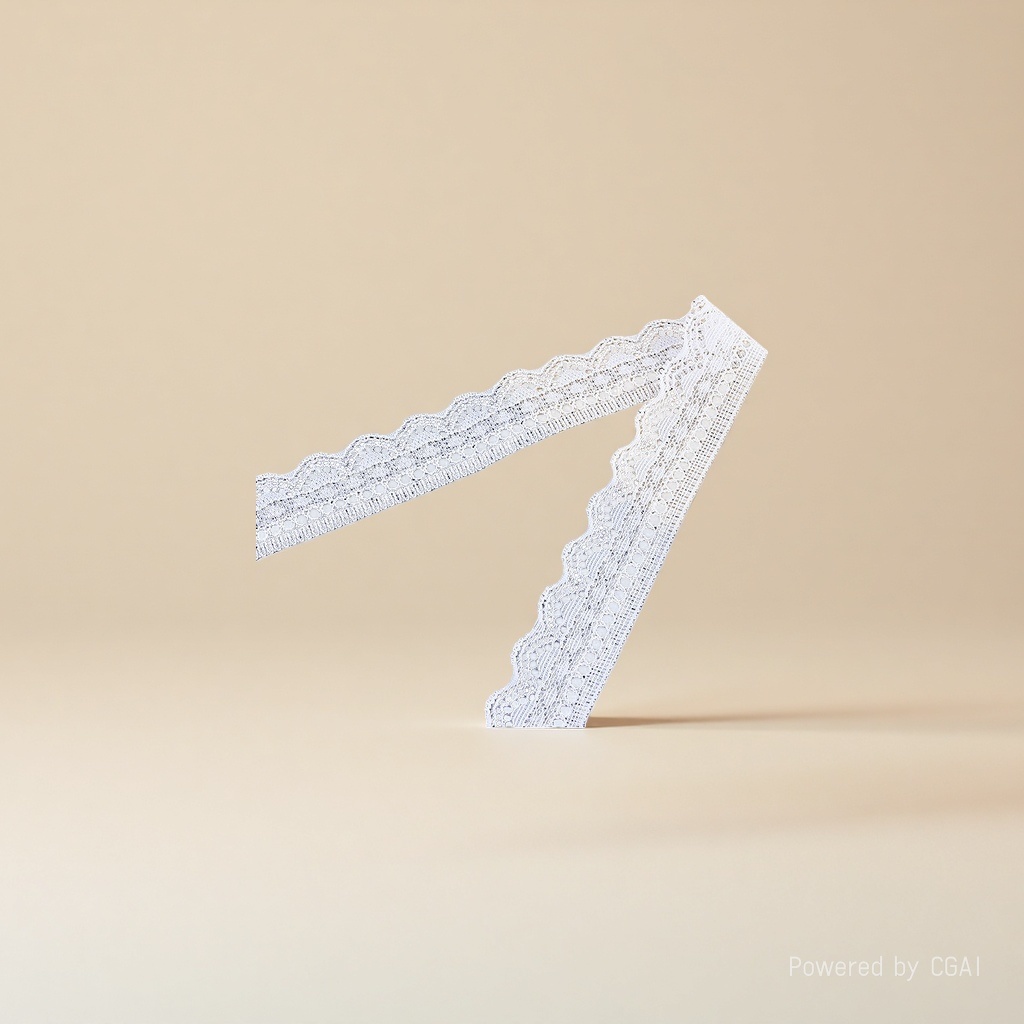 The best-selling lace trim, brocade and white small flower edge Specification image