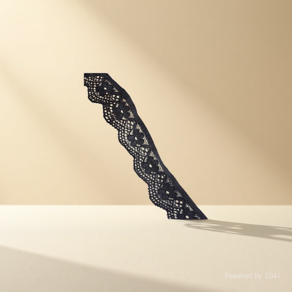 Single-sided nylon lace trim details Picture