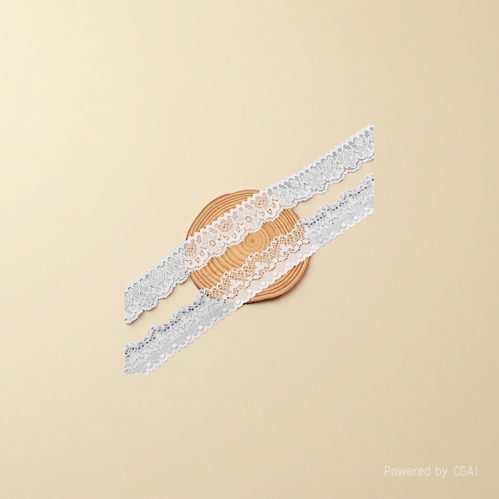 Elastic lace small flower edge, single-sided elastic lace edge Application Scenario