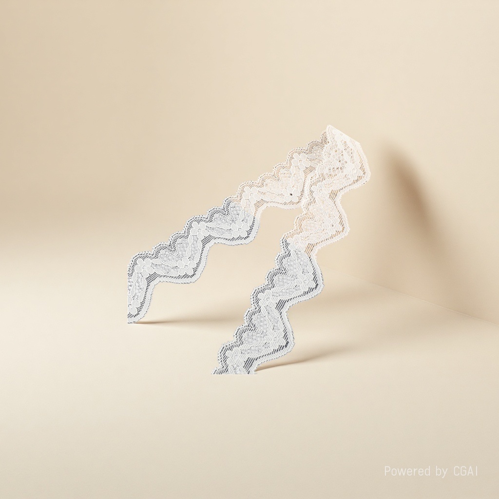 New style of nylon stretch lace trim Specification image