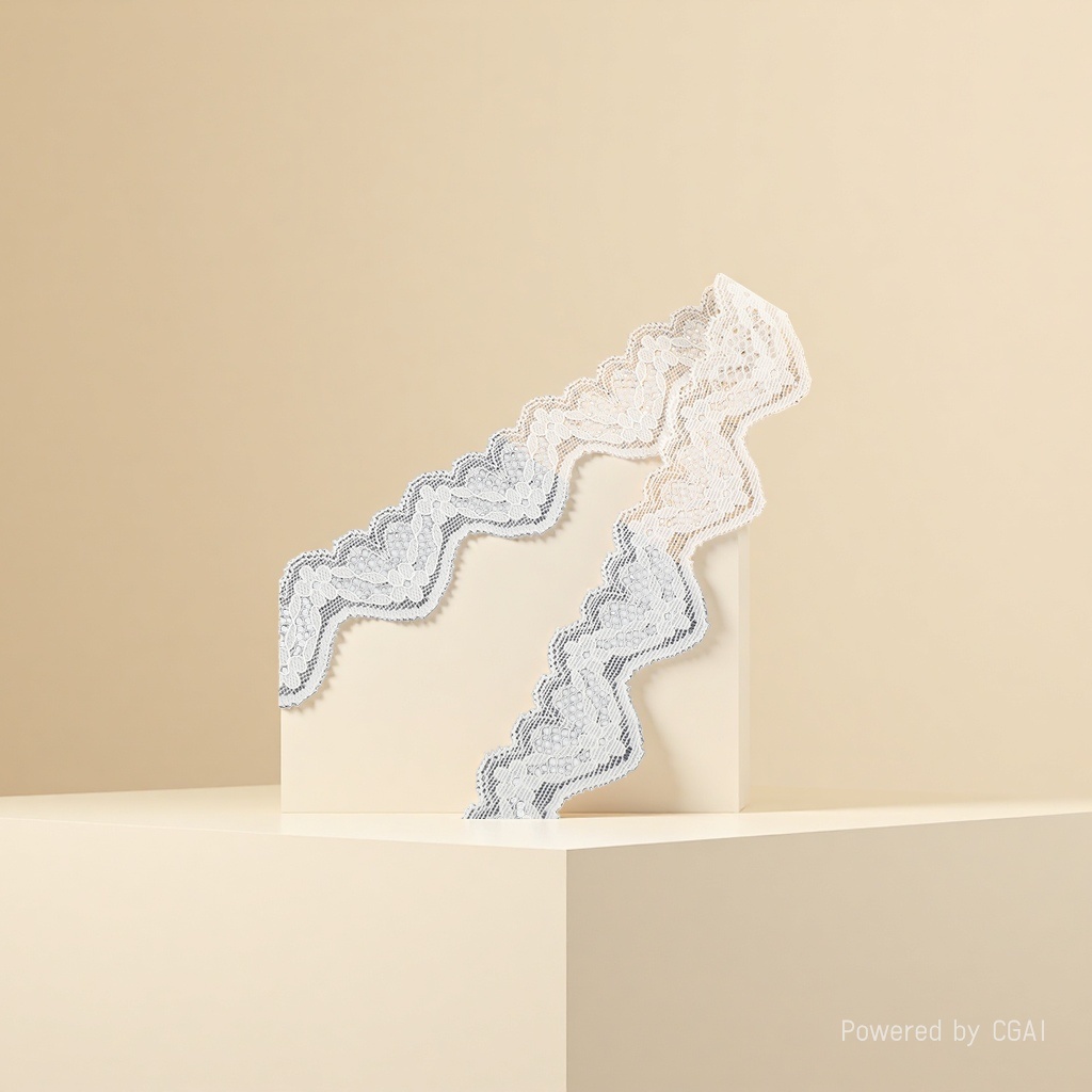 New style of nylon stretch lace trim details Picture