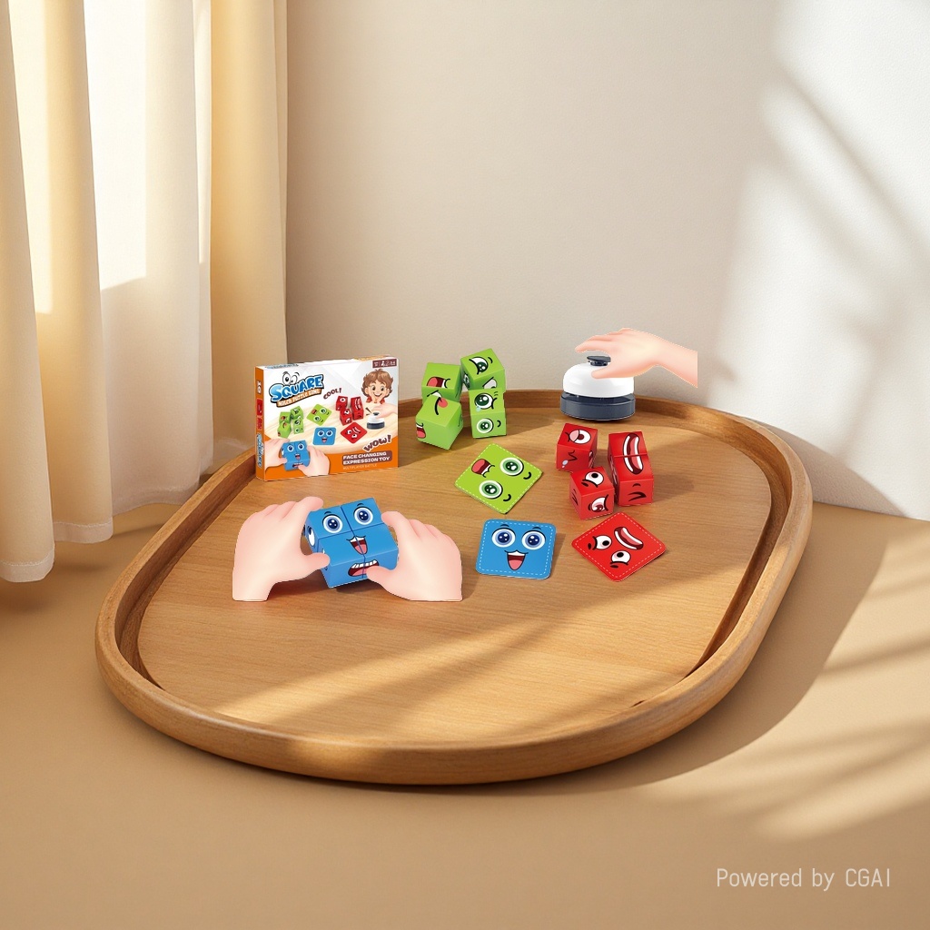 لعبة لعبة أحجية لعبة "مارد" المدوية، لعبة Square Match Puzzle Game مربع التعابير المحصورة Specification image