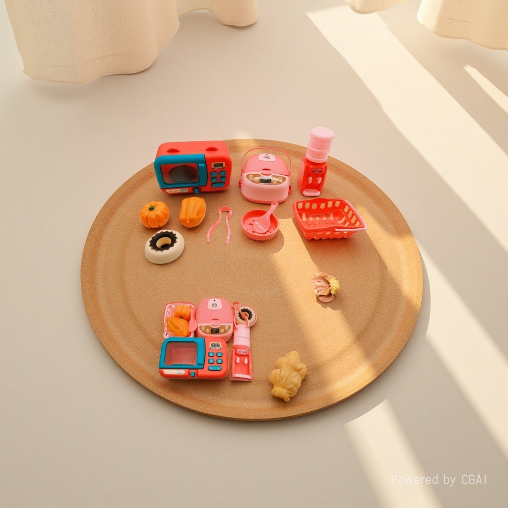 Children's mini kitchen appliance set: dishwasher, water dispenser, engineering vehicle, real toys, small appliances and toys Specification image