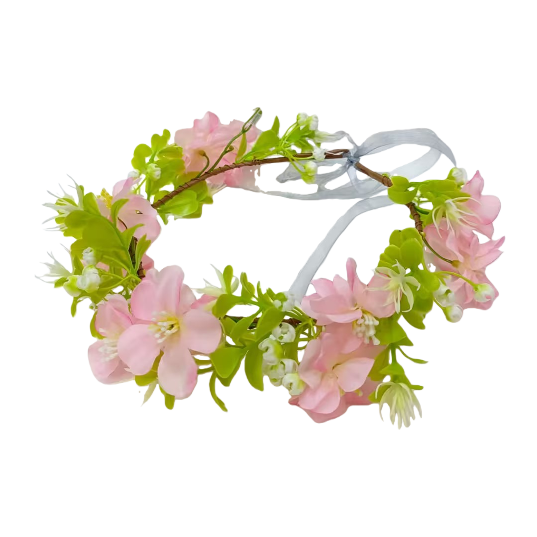 Garden simulation plastic garlands, flowers, women's and children's hair accessories and headwear 104807060 Item Picture