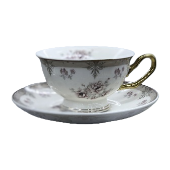 Modern Housewife Coffee Cup and Dish Set, High appearance level, Home Retro coffee Cup and Ceramic Cup and dish set 2110341310 Item Picture