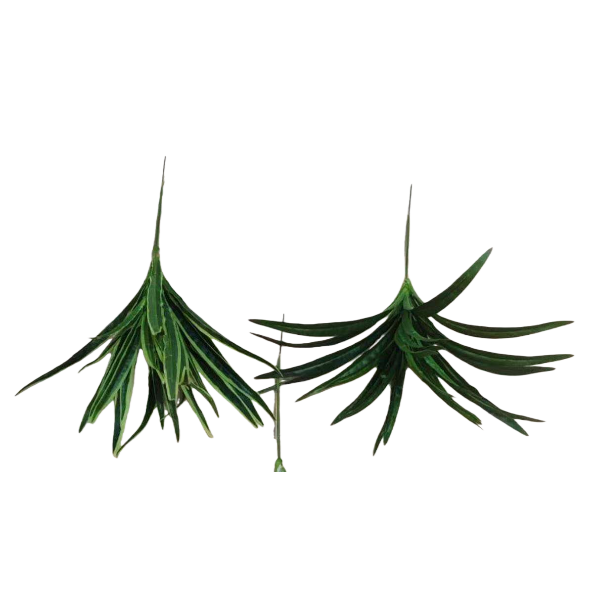 人造花塑料/塑料花/莫奈花园仿真花/仿真花/花朵装饰白底实物图