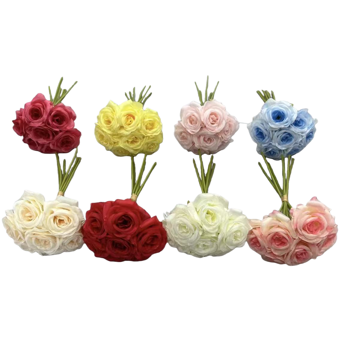 花束仿真花紫罗兰/仿真花/手感花/蝴蝶标本摆件/花墙白底实物图