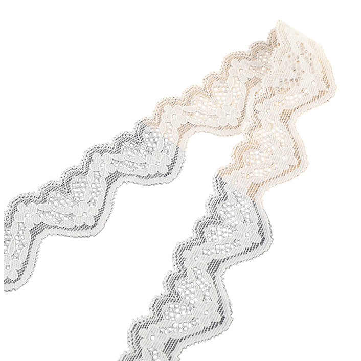 New style of nylon stretch lace trim