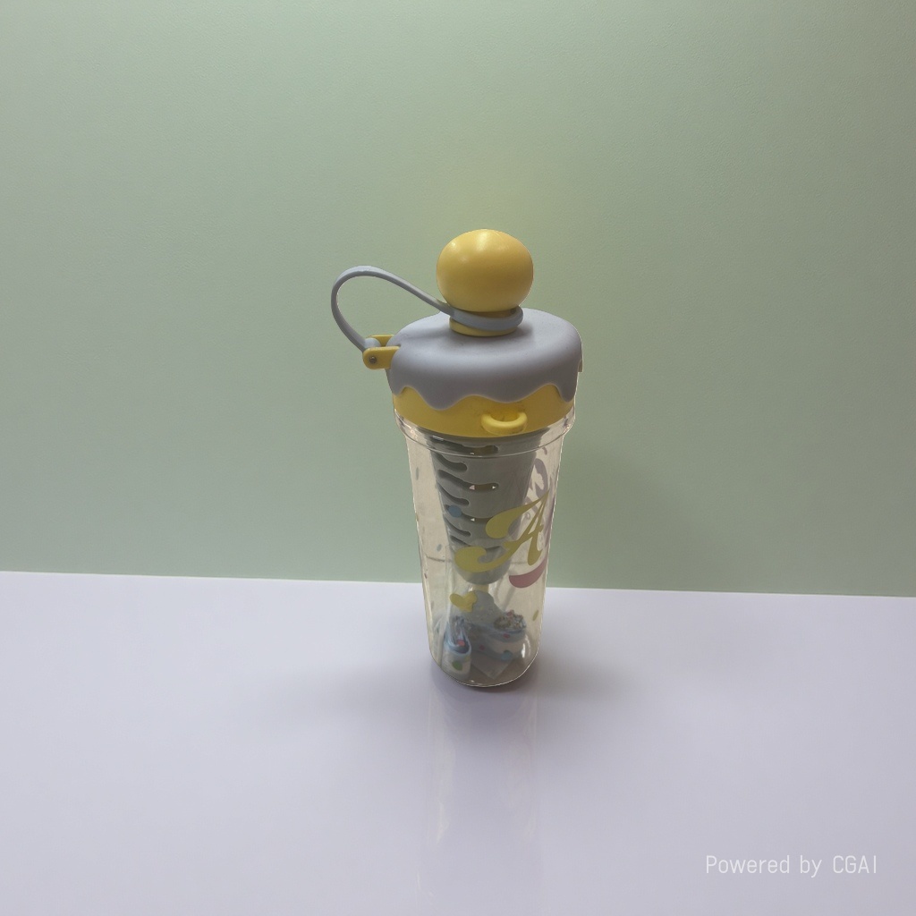 塑料杯水杯夏季户外运动水杯 350ml便携防漏轻量耐用