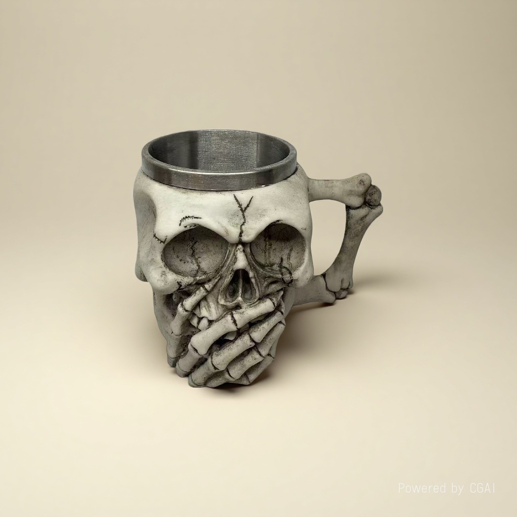 Skull-shaped silicone outdoor water bottle Application Scenario