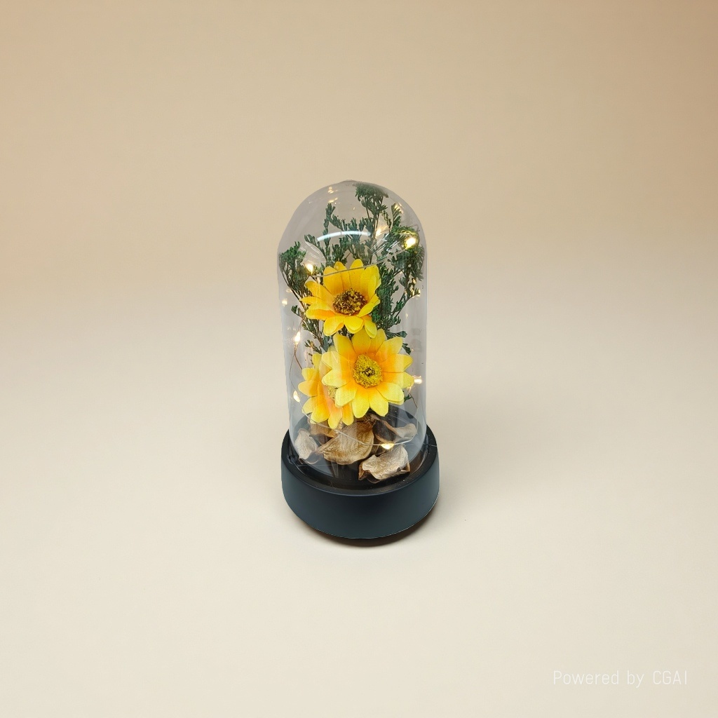 Monet Garden Crocheted artificial Flower Gift Box Twisted Stick Tulip artificial Flower