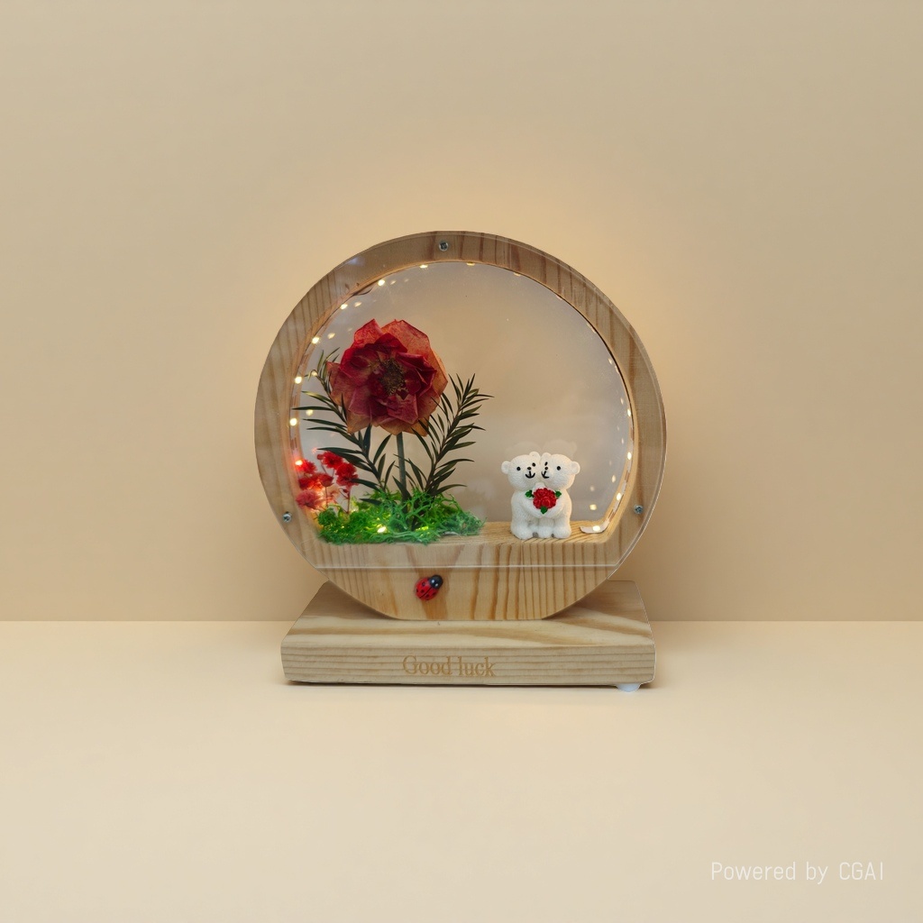 Monet Garden Crocheted twisted Stick simulated flower Gift box Tulip handcrafted Decorative item Application Scenario