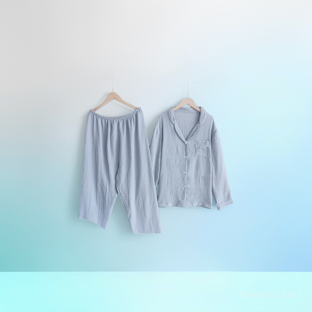 男士睡衣/家居服男夏/睡衣男士性感/睡衣男短袖简约/轻奢品潮牌产品图
