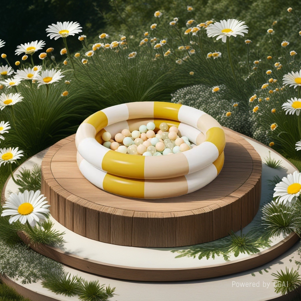 سلزلاجة بلاستيكية لرياض الأطفال من ملعب كرة المضواء الملونة Specification image