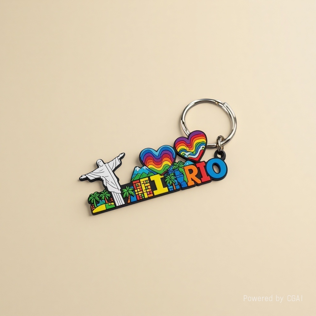 Colorful fruit keychain key protective case Application Scenario