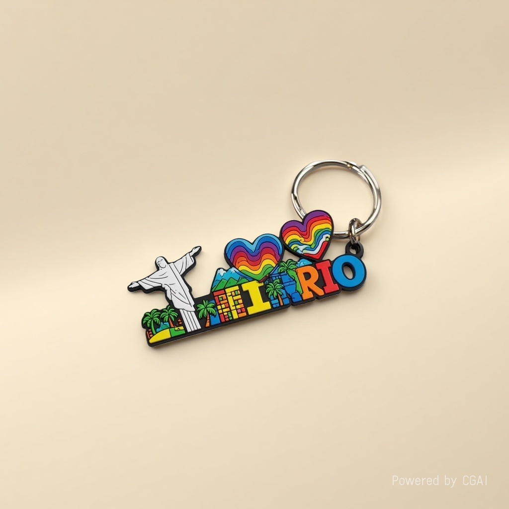 Colorful fruit keychain key protective case details Picture