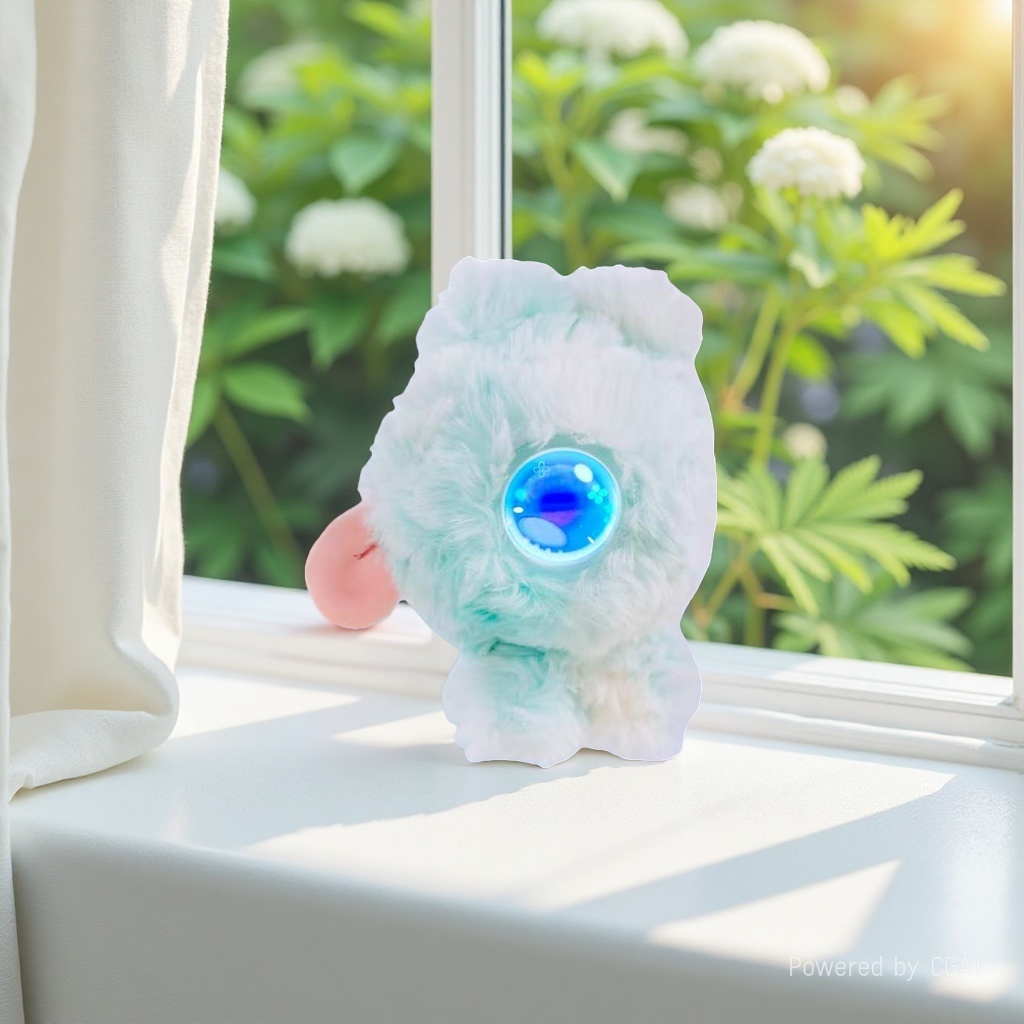 独眼星球毛绒玩具潮玩AI玩具万圣节潮流玩具